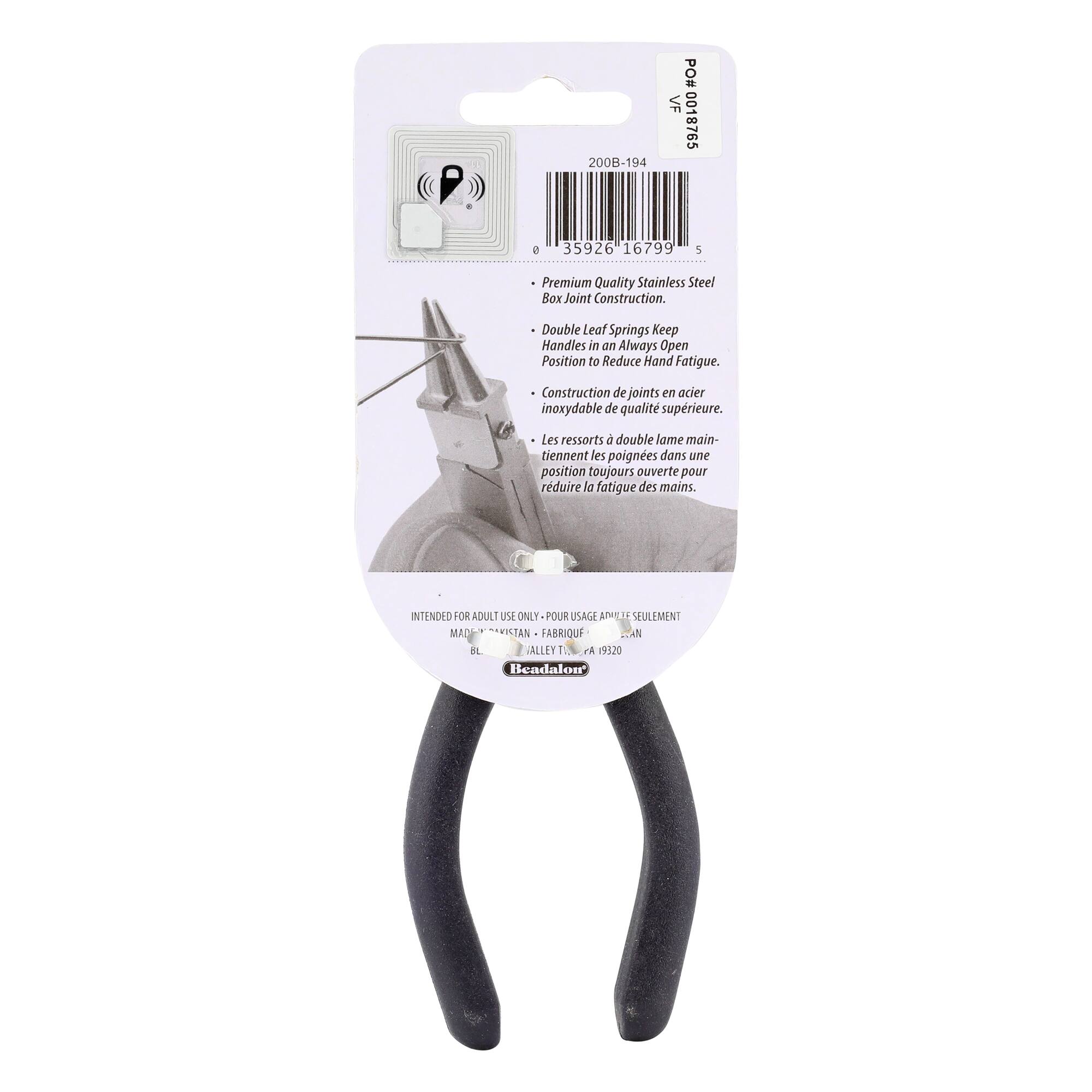 Beadalon® Professional Series Nylon Inner Jaw Round Nose Pliers